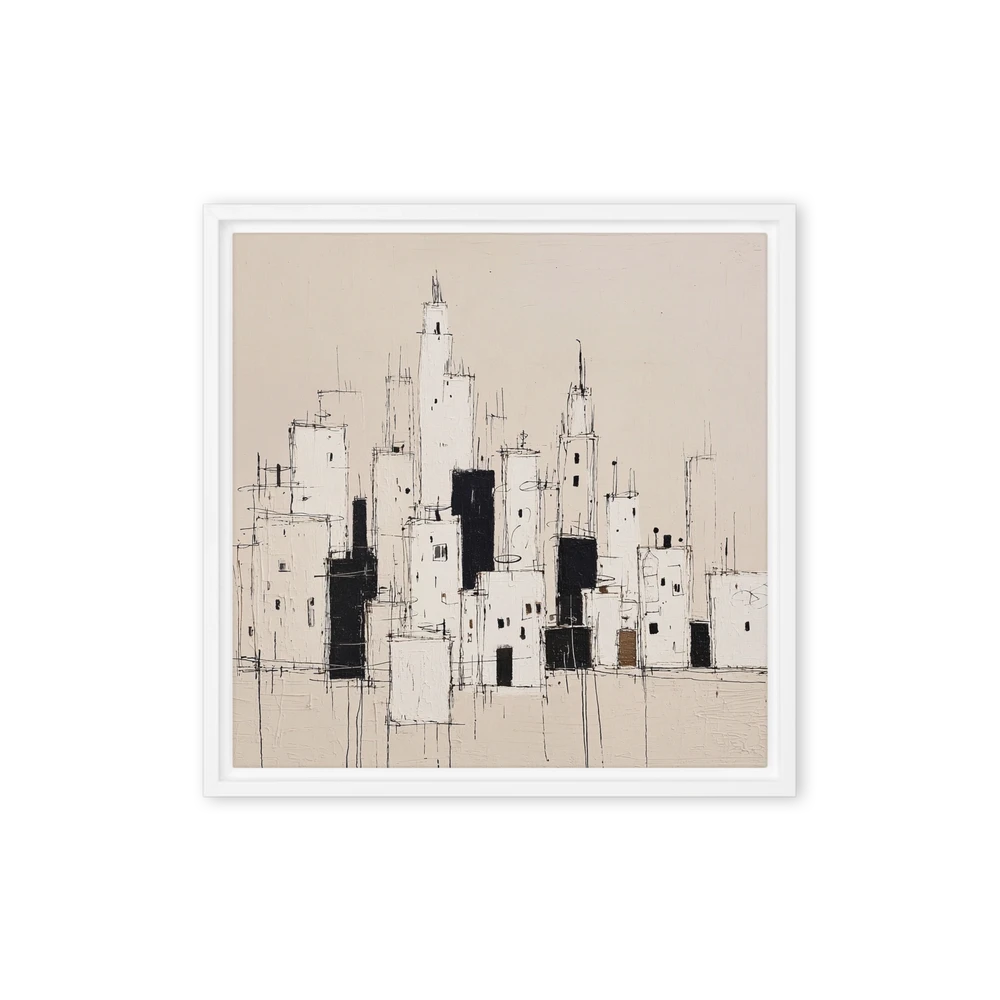 Minimalist Urban Horizon | Art Print