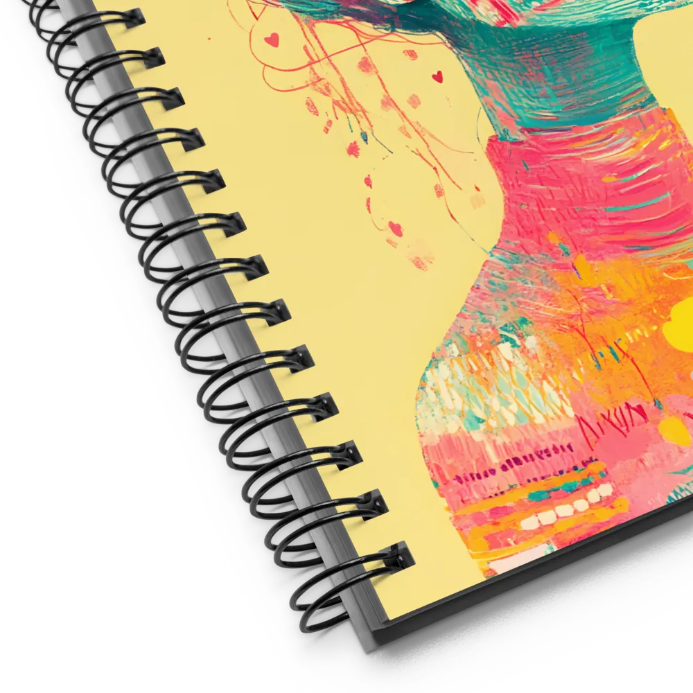 Abstracted Femininity 
 Spiral Notebook | 140 pages