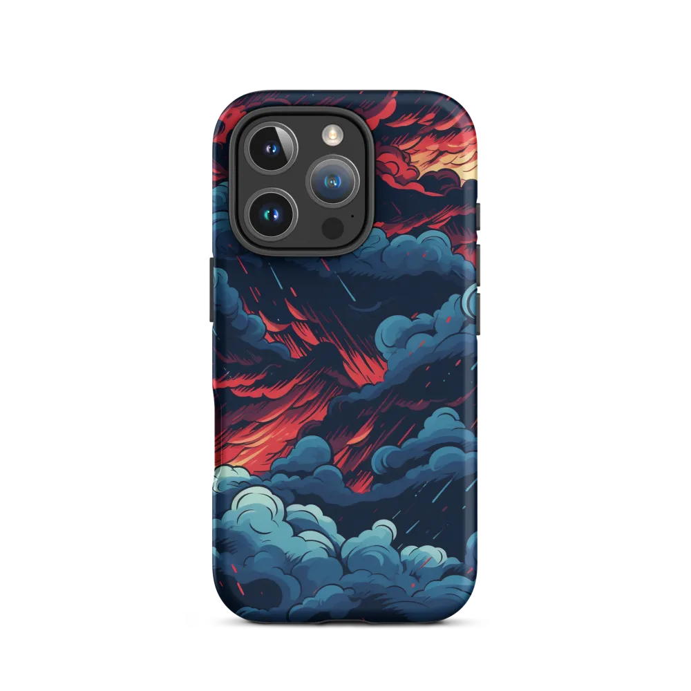 Dynamic Tempestuous Clouds Illustration | Phone Case