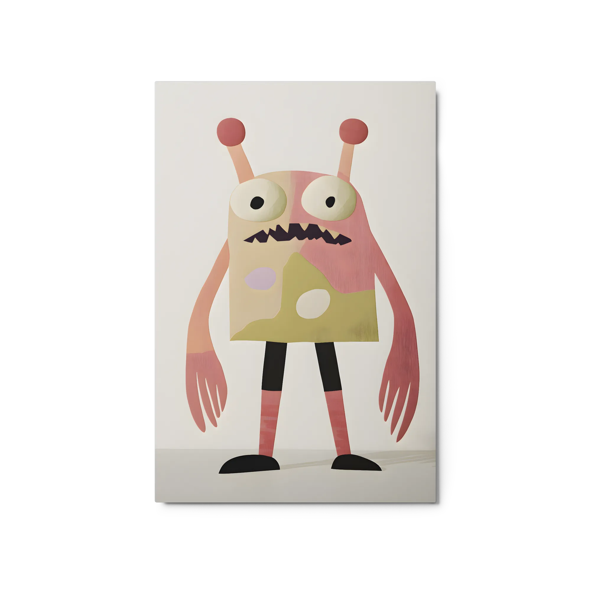 Papercut Quirky Monster