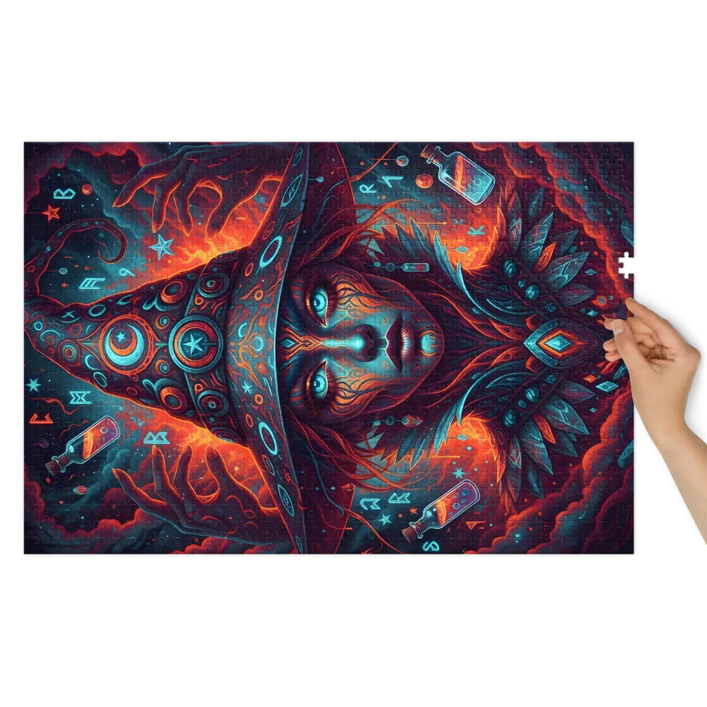 Moonlit Spellcaster | Jigsaw Puzzles