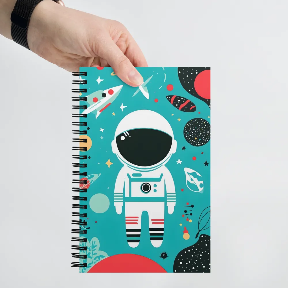 Little Astronaut's Space Adventure 
 Spiral Notebook | 140 pages