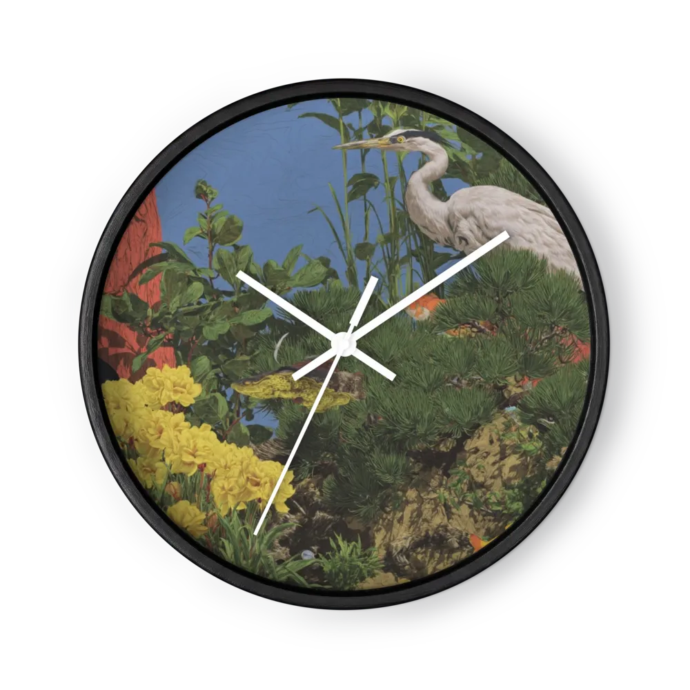 The Heron's Garden Pond