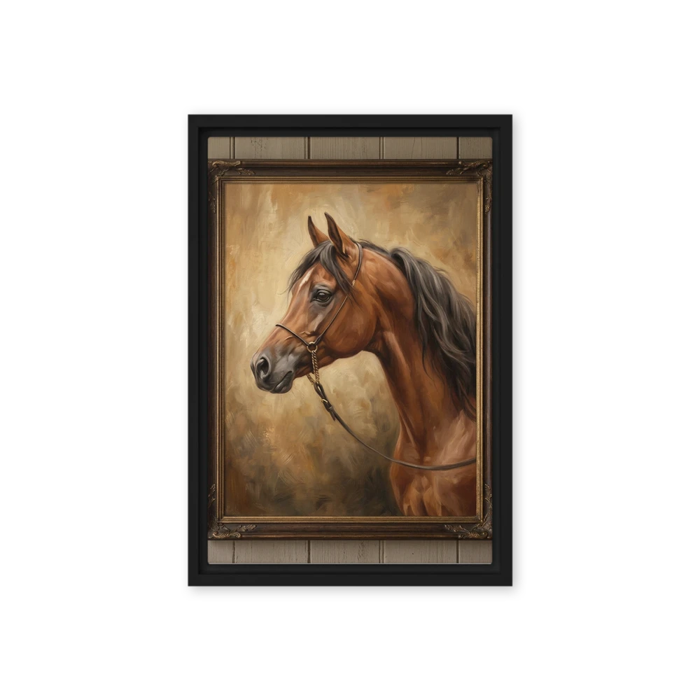 Noble Steed Portrait | Art Print