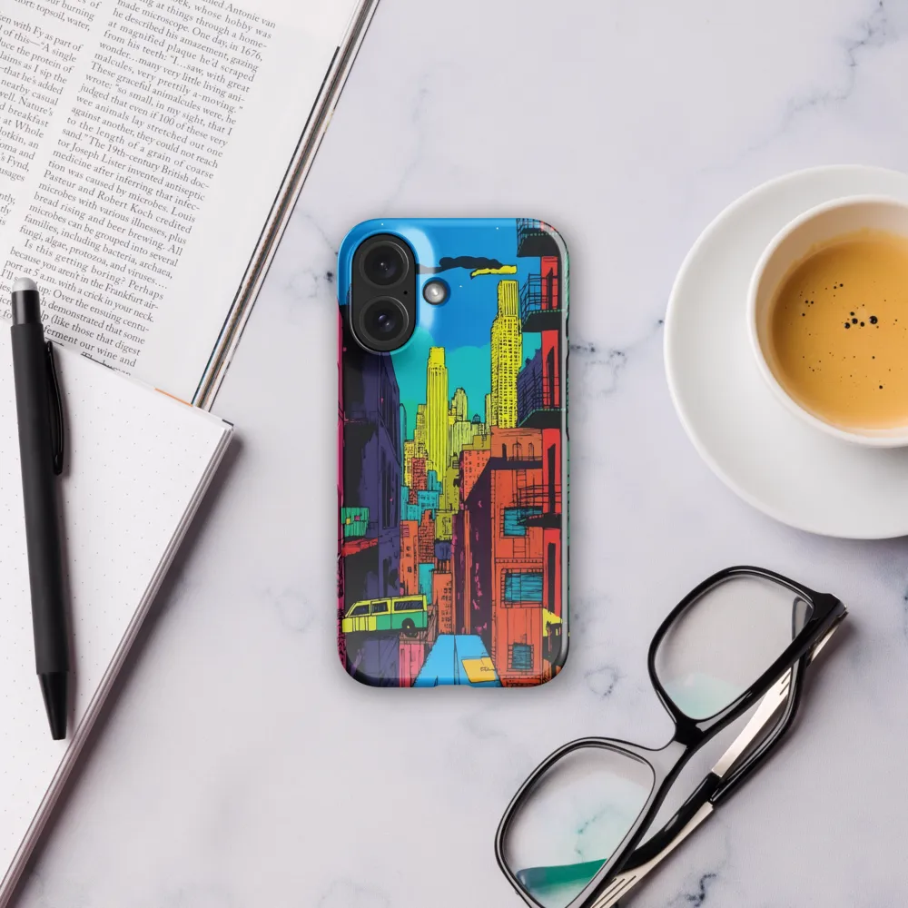 Urban Neon Skyline 
 Samsung Galaxy S25 | Snap Case