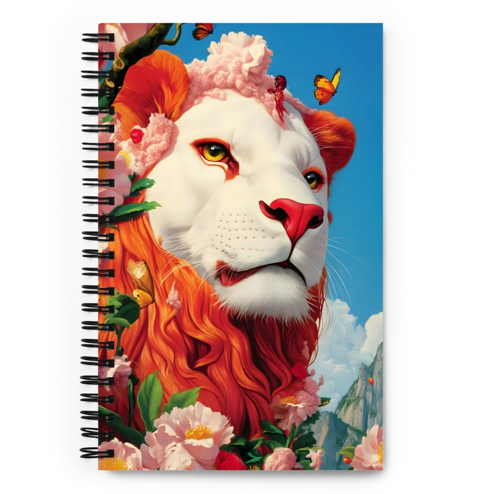 Guardian of the Floral Realm 
 Spiral Notebook | 140 pages