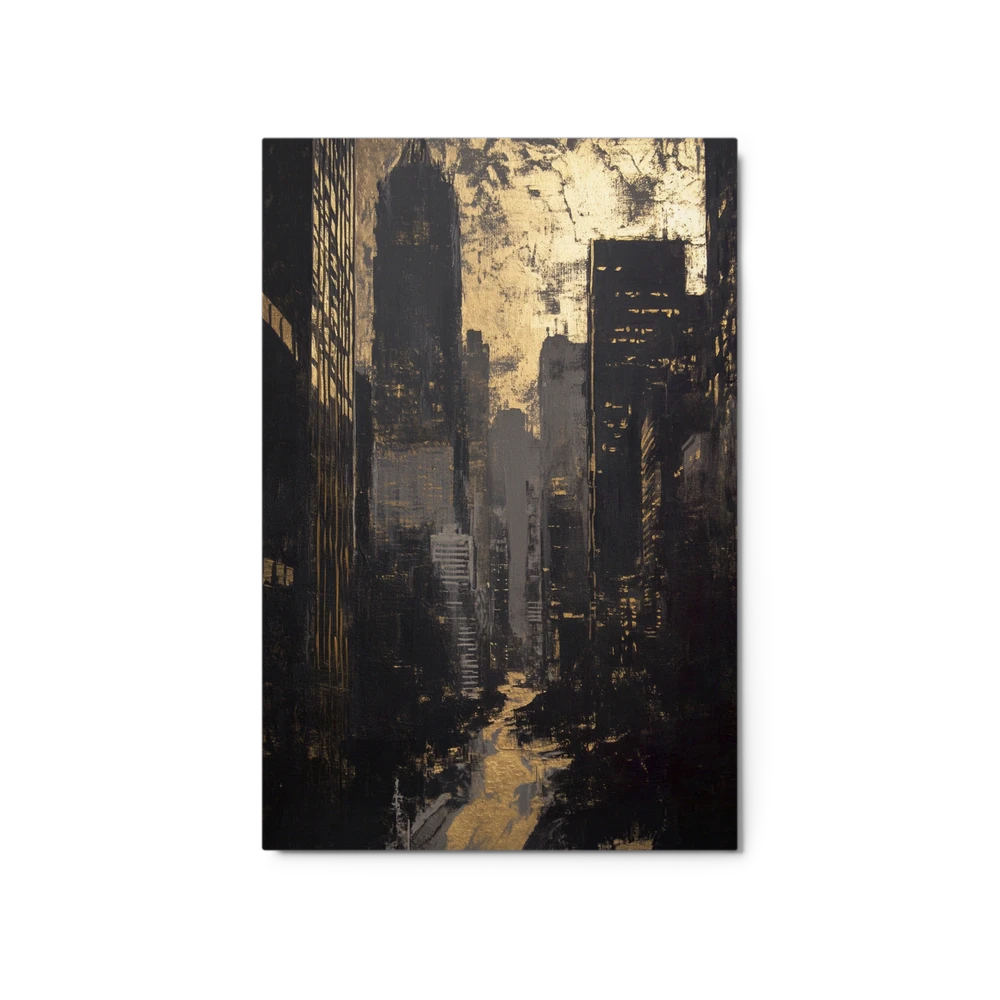 Golden Metropolis | Art Print