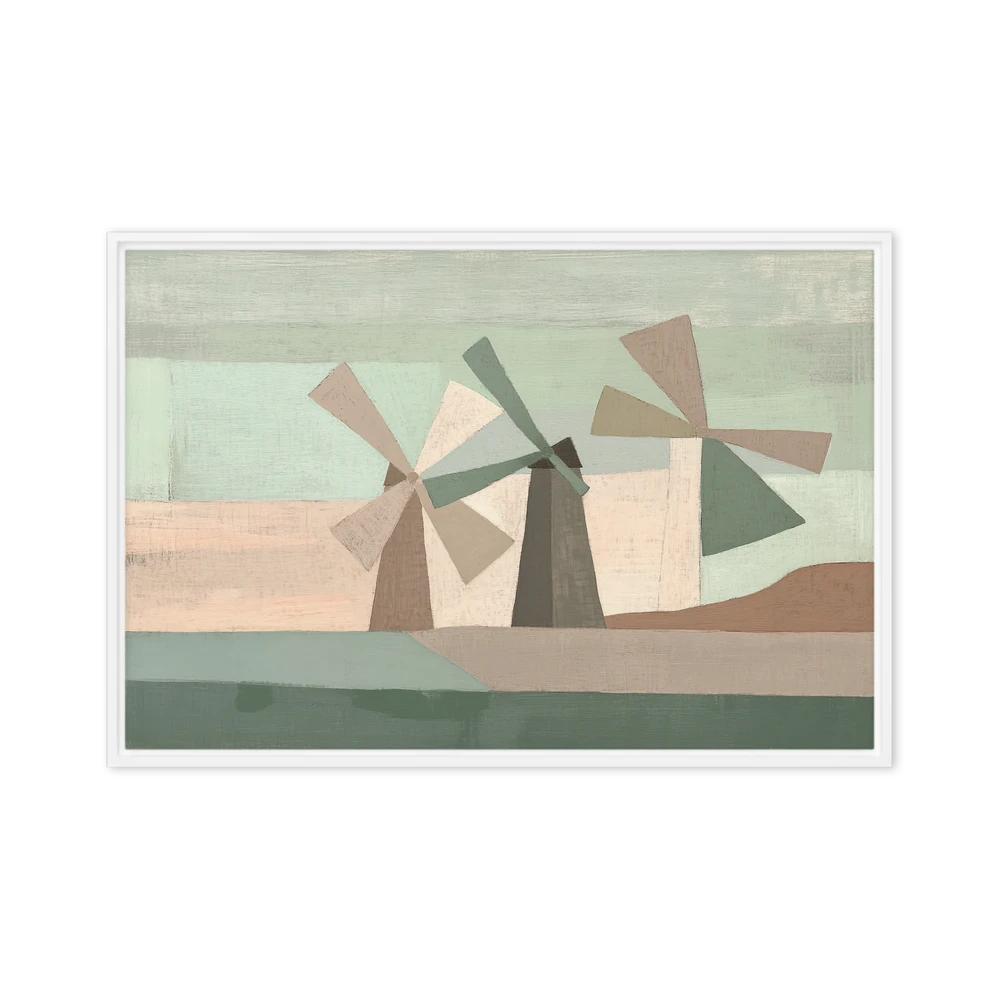 Three Windmills | Art Print