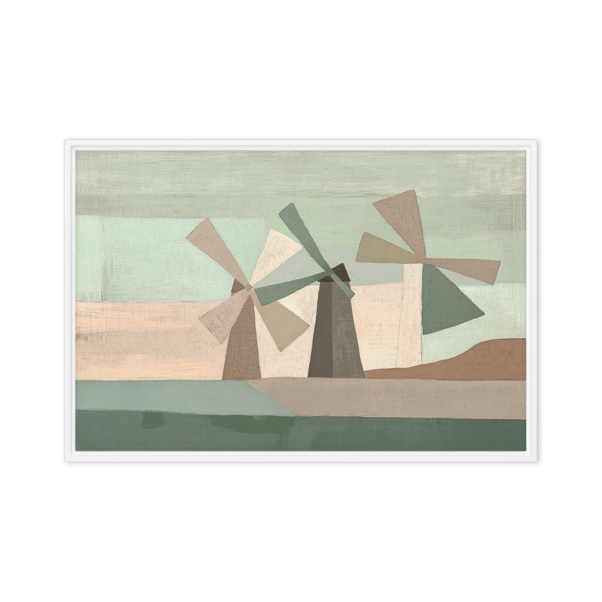 Three Windmills | Art Print