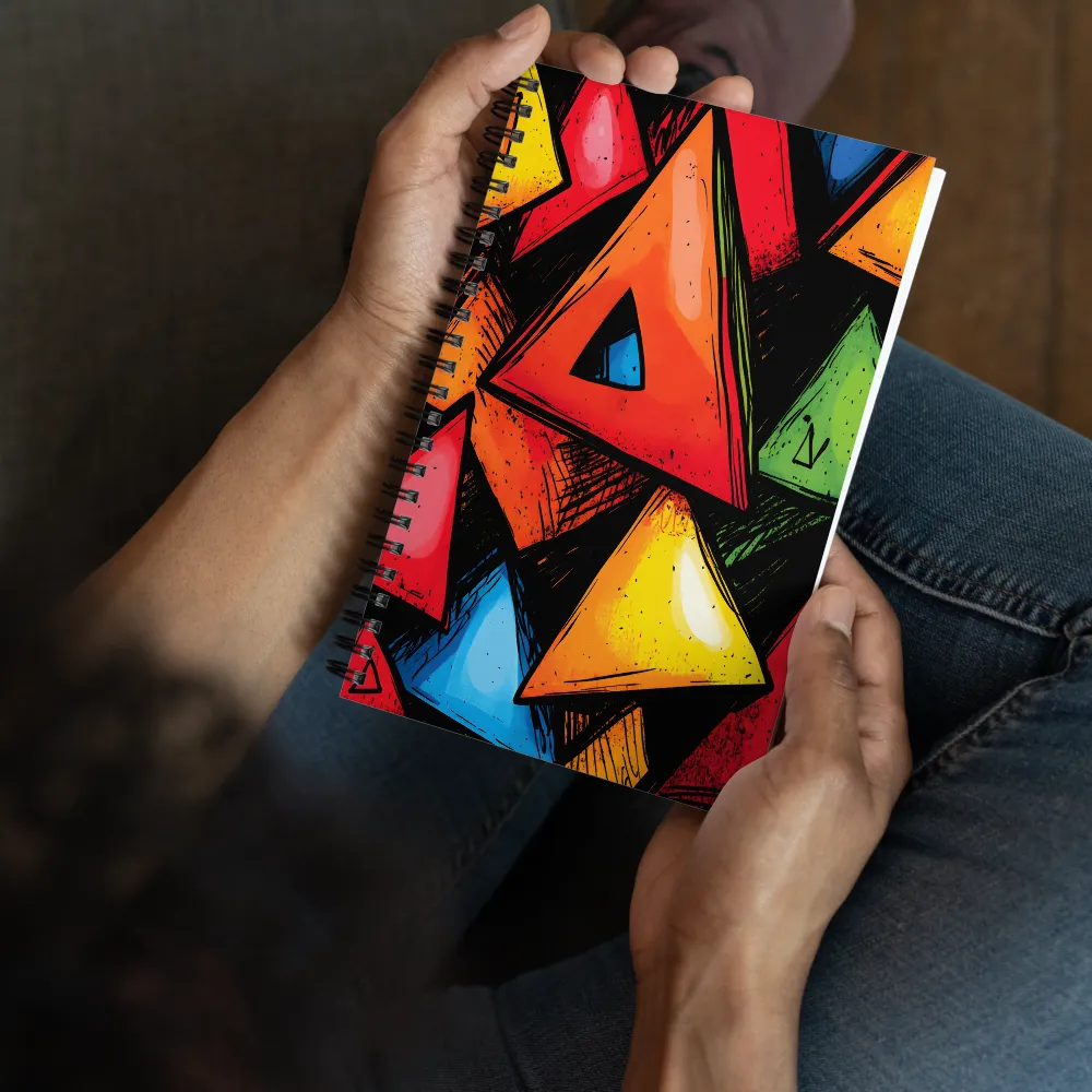 Kaleidoscopic Geometry 
 Spiral Notebook | 140 pages