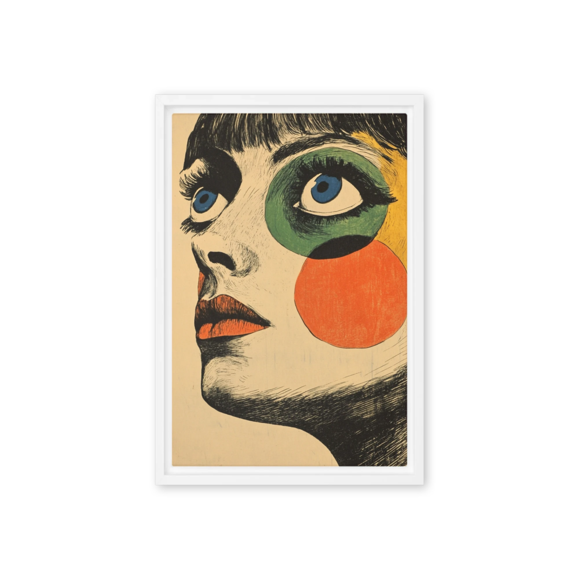 Stylized Pop Art Portrait | Art Print