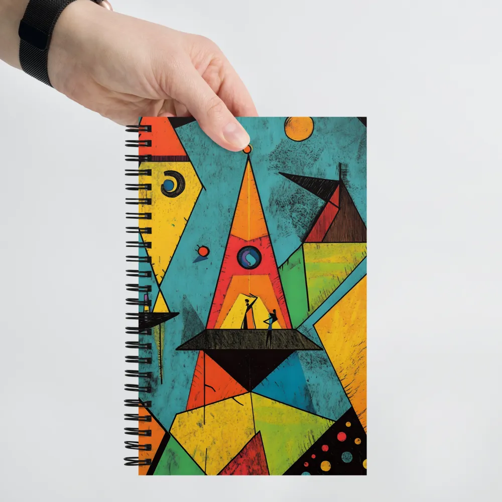 Cosmic Ascent 
 Spiral Notebook | 140 pages