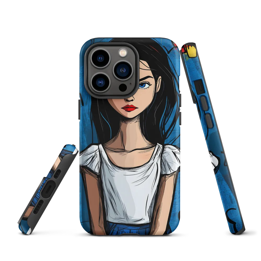 Girl Portrait Illustration | Phone Case