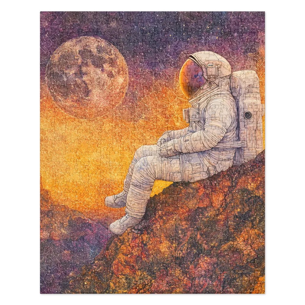 Cosmic Contemplation | Jigsaw Puzzle | 252 pieces