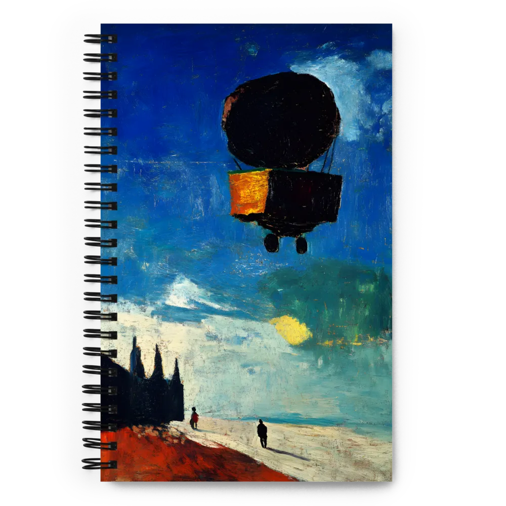 The Celestial Voyage 
 Spiral Notebook | 140 pages