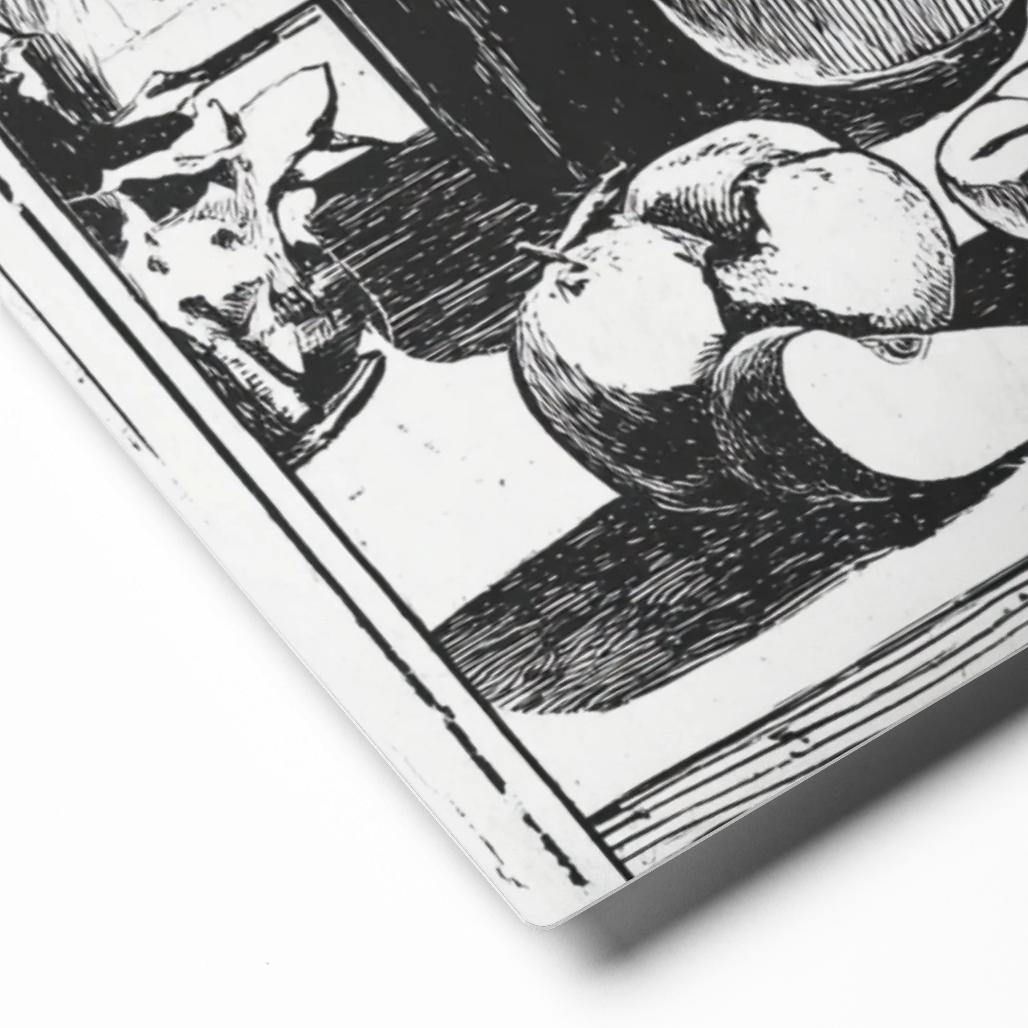 Still Life with Botanical Book | Art Print