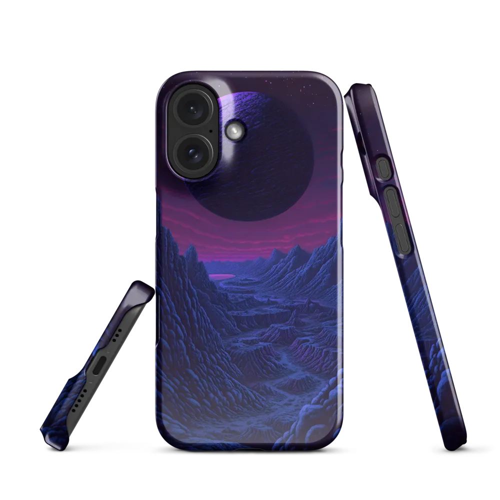 Cosmic Peaks and Purple Orb 
 Samsung Galaxy S25 Plus | Tough Case