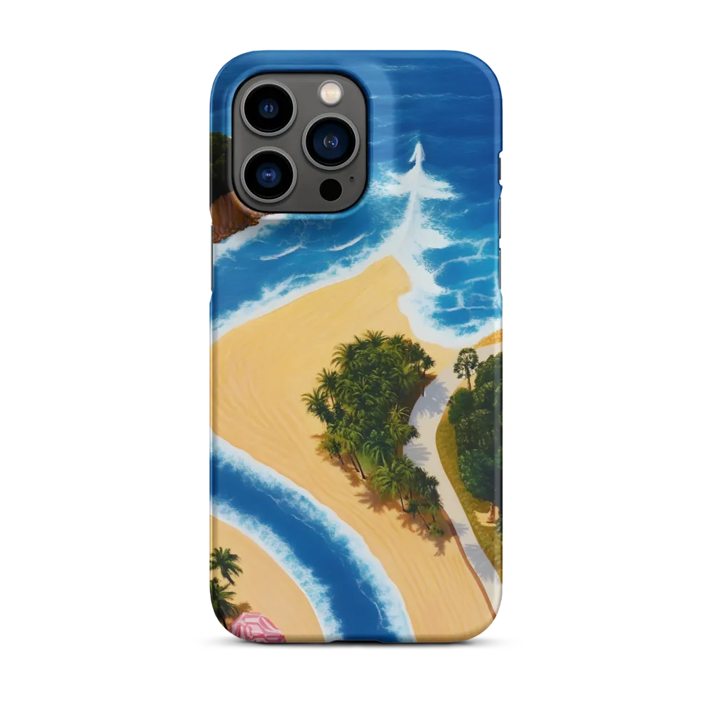 Beach Landscape with Ocean Waves | Phone Case