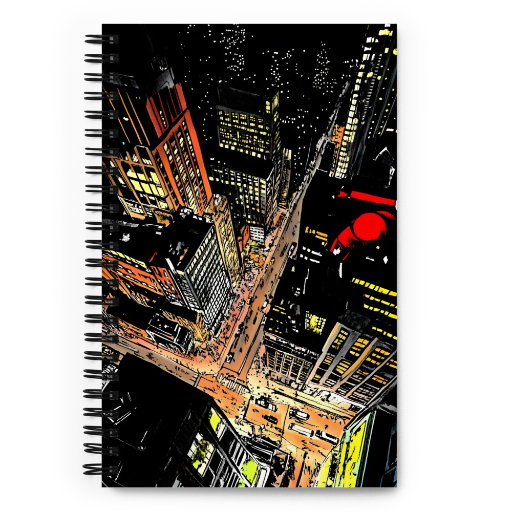 Urban Night Vigil 
 Spiral Notebook | 140 pages