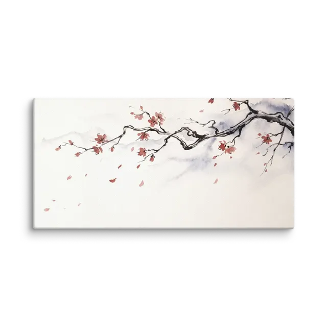Serene Sakura Branch | Art Print