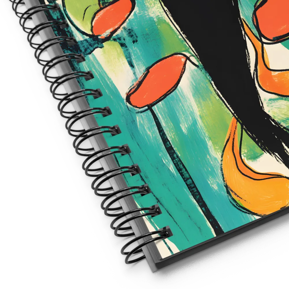 Graceful Abstraction 
 Spiral Notebook | 140 pages