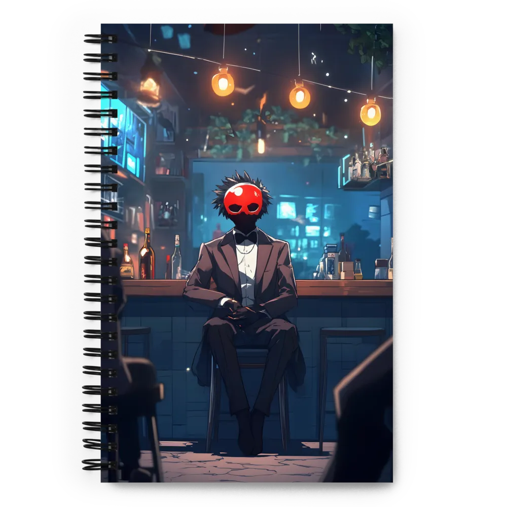 The Silent Patron 
 Spiral Notebook | 140 pages