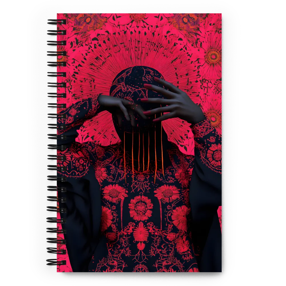 The Glimmering Veil 
 Spiral Notebook | 140 pages