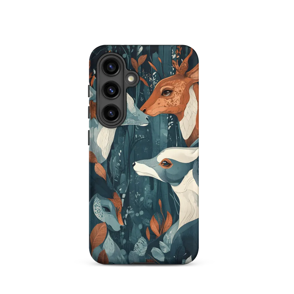 Illustration of Deers and Fox | Phone Case