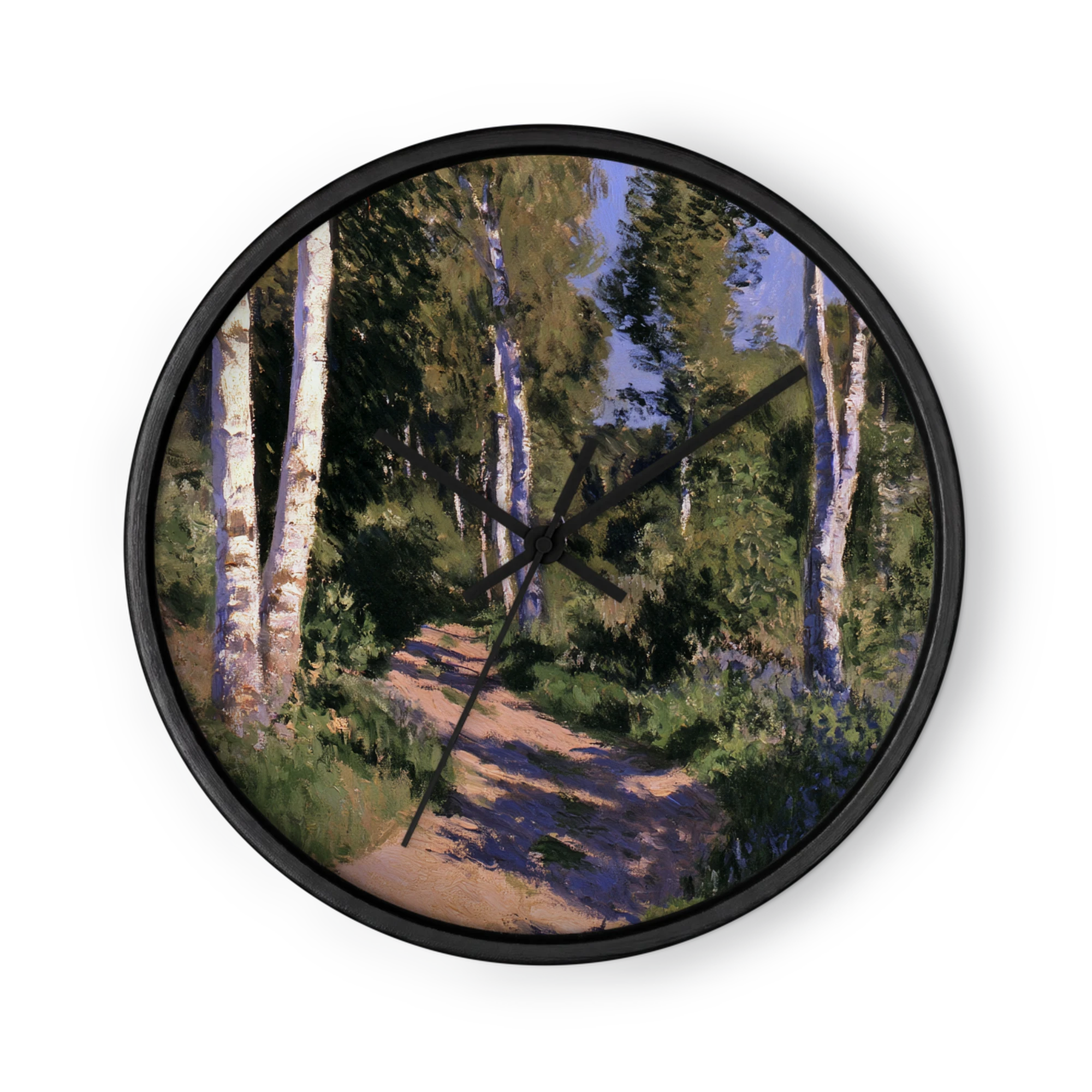 Sunlit Birch Trail