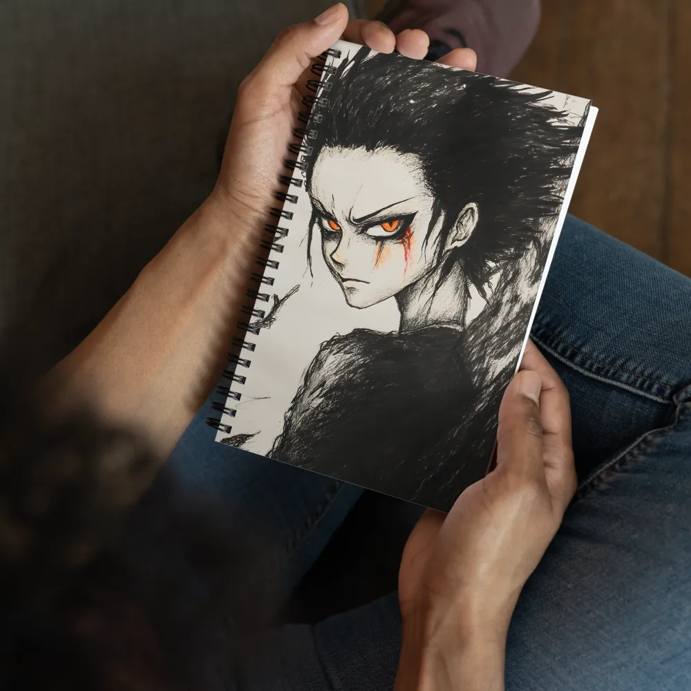 Intense Gaze 
 Spiral Notebook | 140 pages