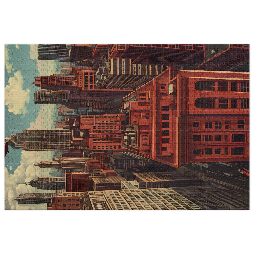 Metropolitan Airscape 
 Jigsaw Puzzle in Tin Box