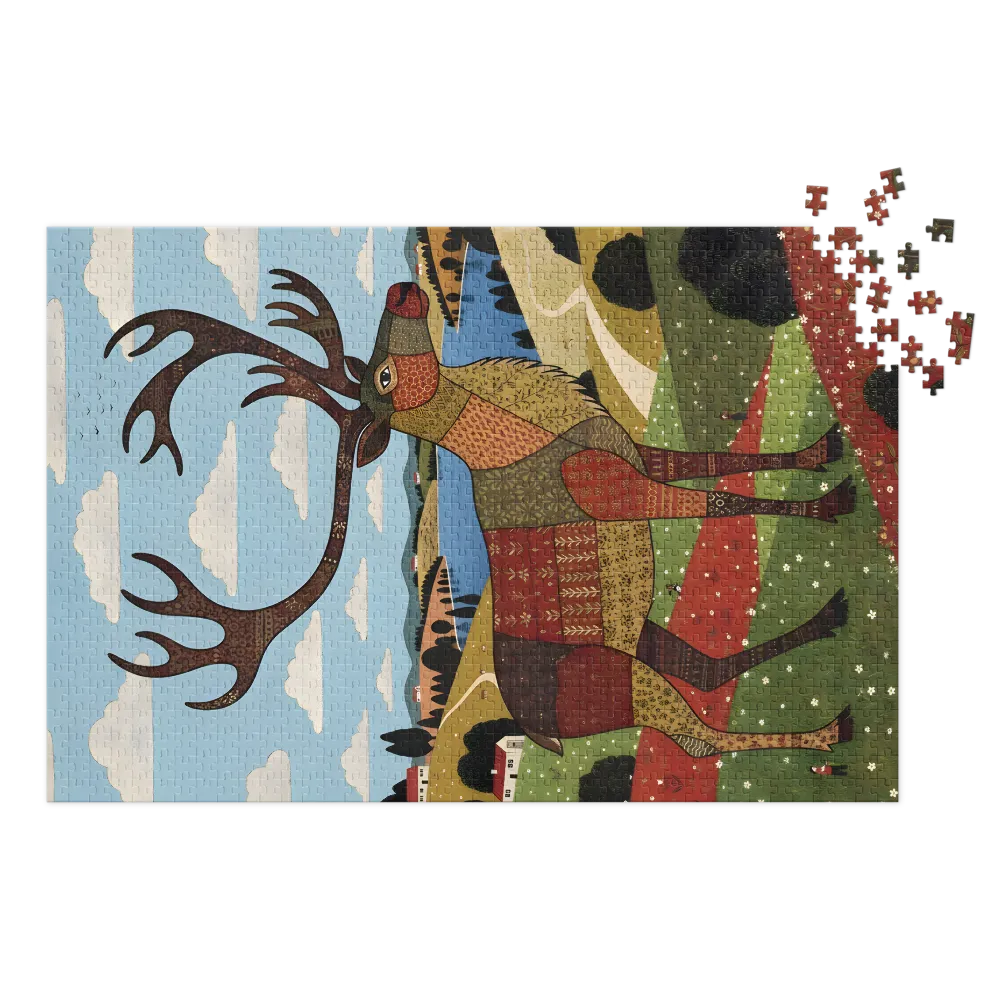 Patchwork Stag