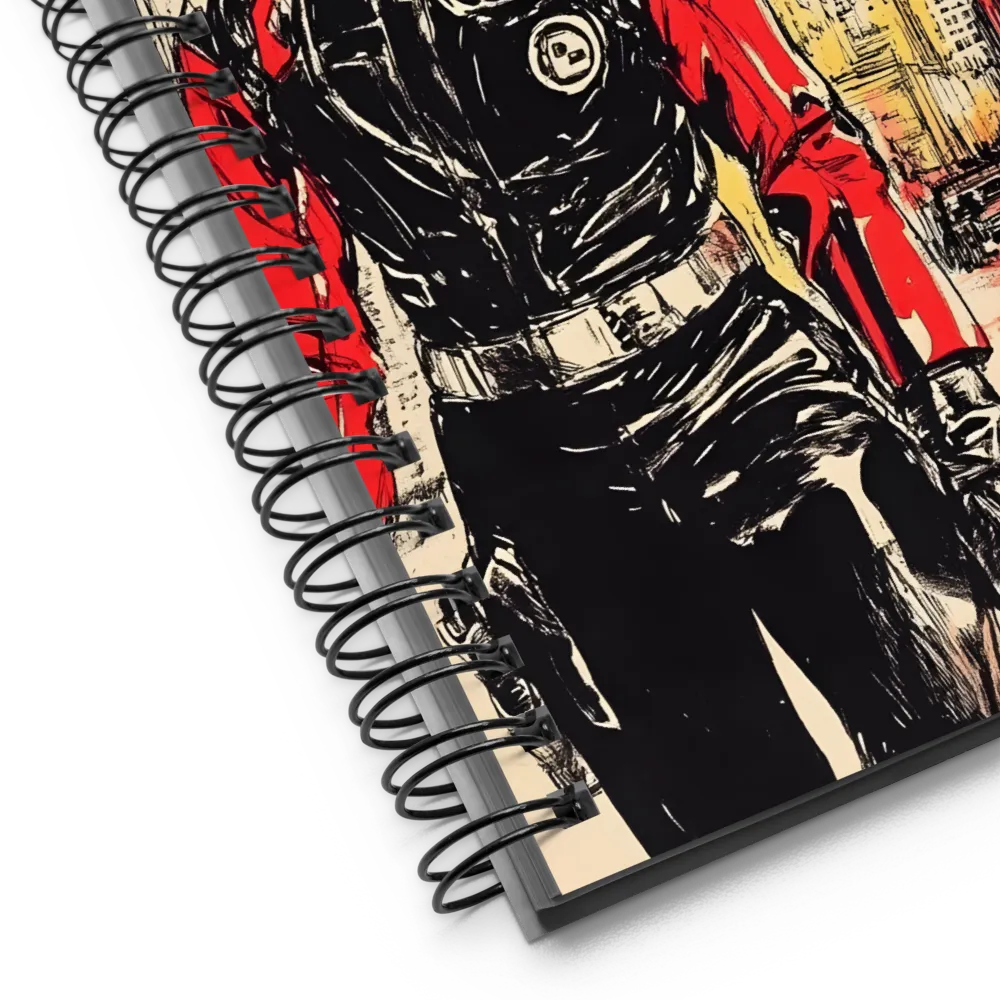 Urban Frontier Explorer 
 Spiral Notebook | 140 pages