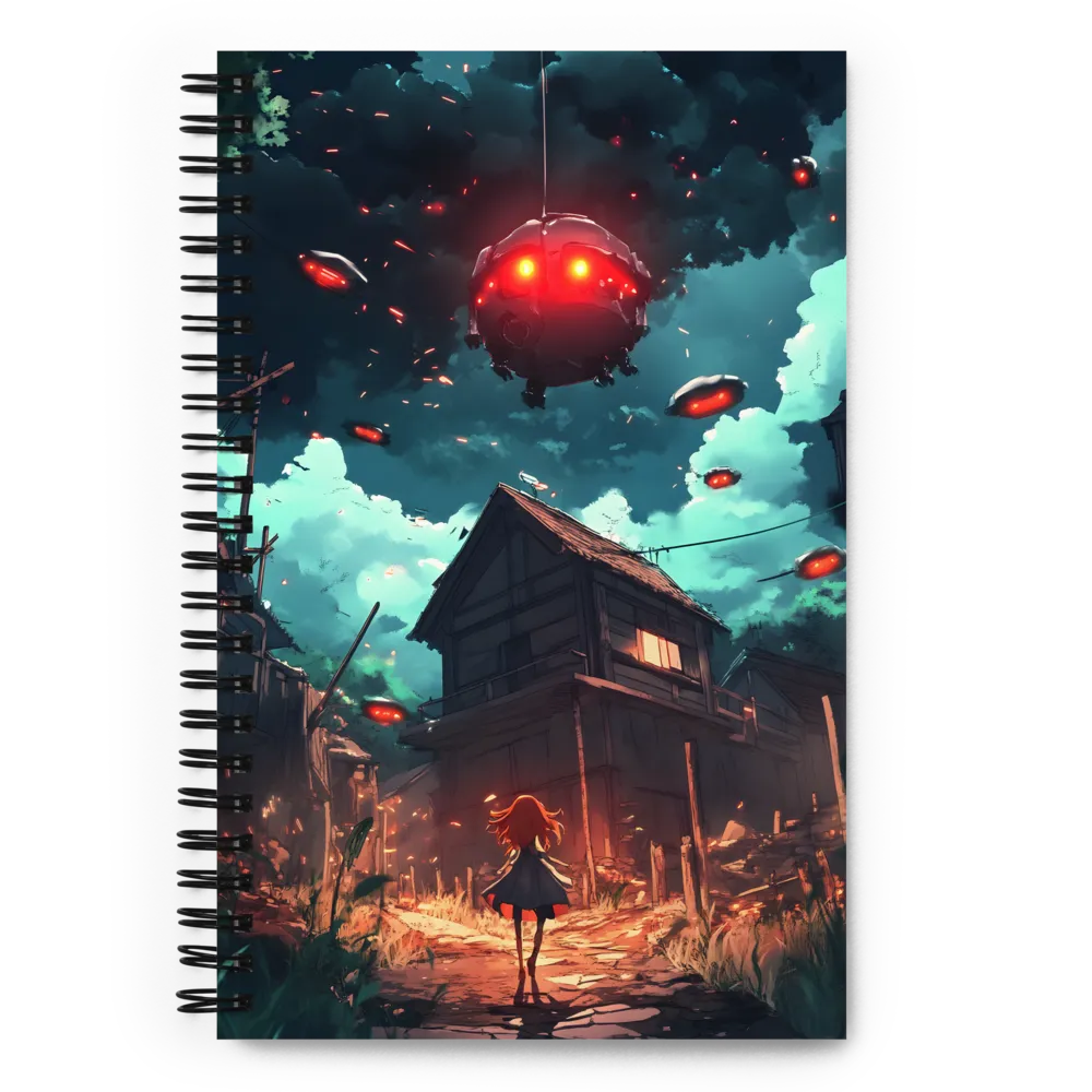 Crimson Invasion 
 Spiral Notebook | 140 pages
