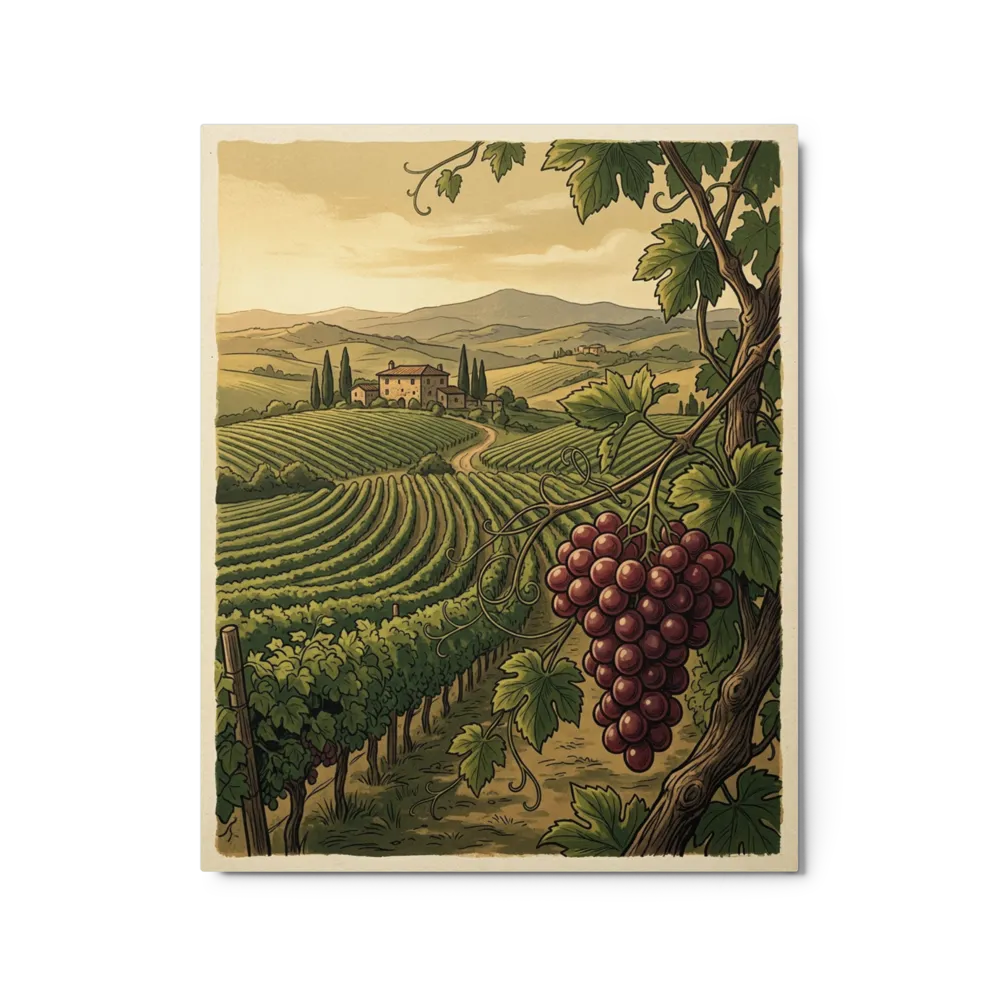 Tuscan Vineyard Harvest