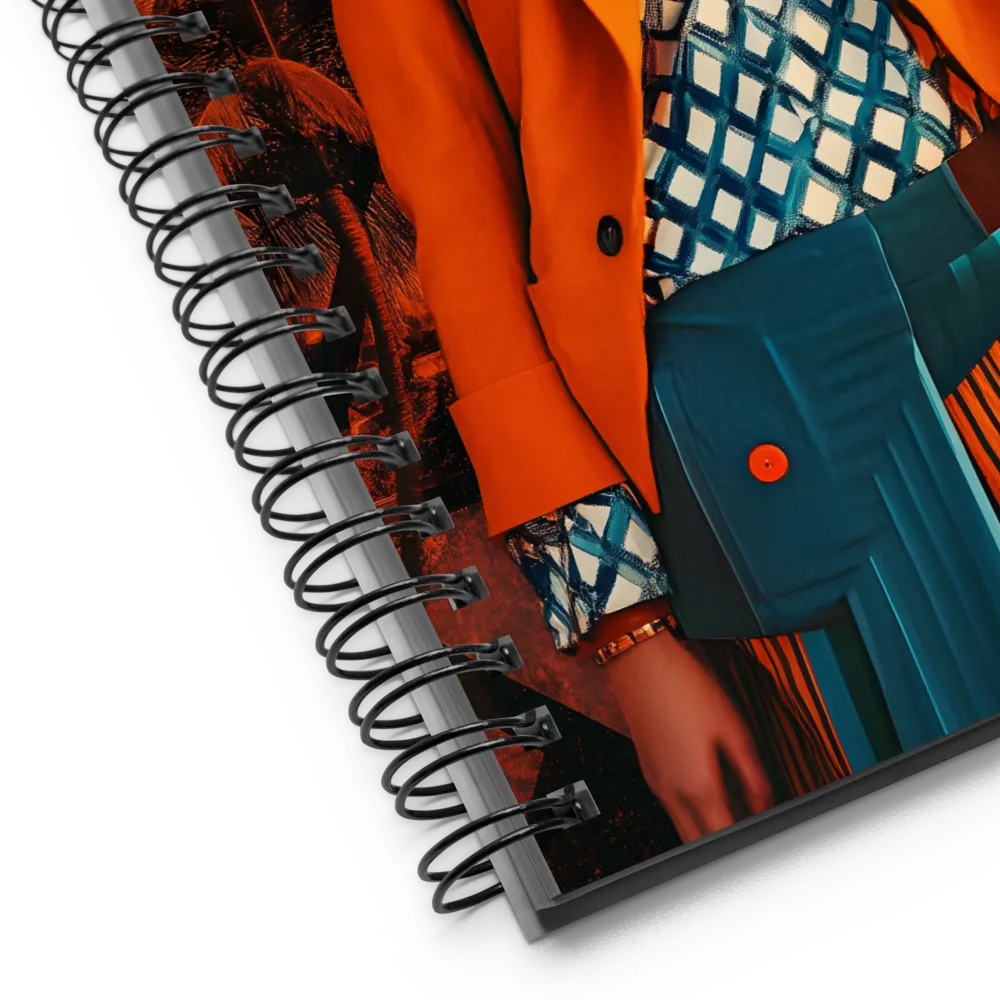 Tropic Horizon Gaze 
 Spiral Notebook | 140 pages