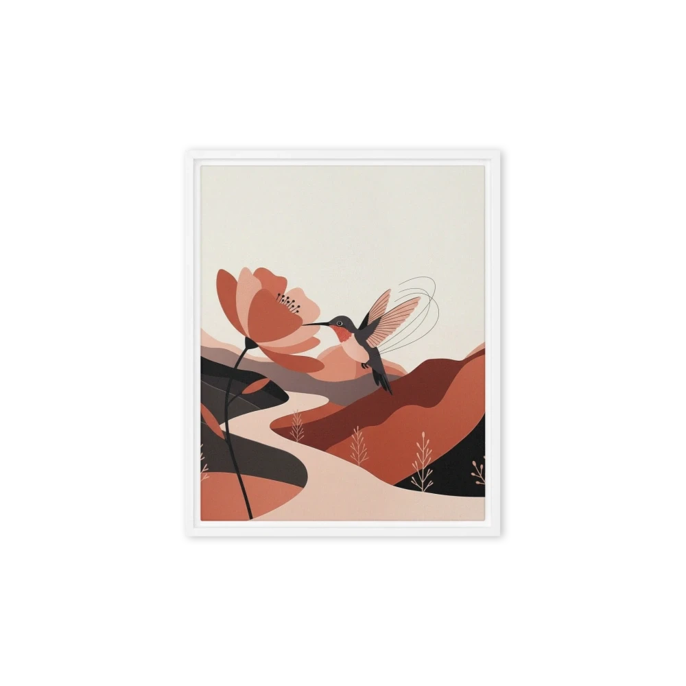 Hummingbird & Blossom | Art Print