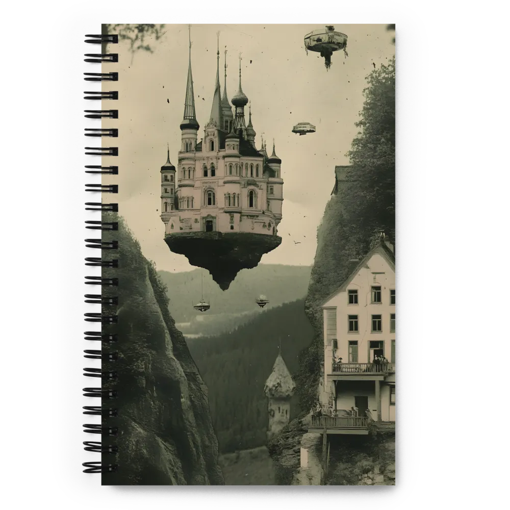 Floating Castle 
 Spiral Notebook | 140 pages