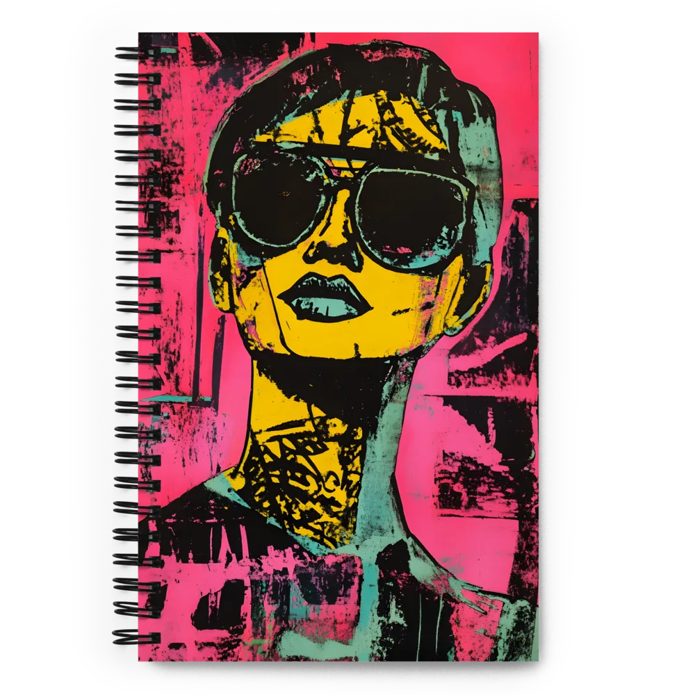 Neon Gaze 
 Spiral Notebook | 140 pages