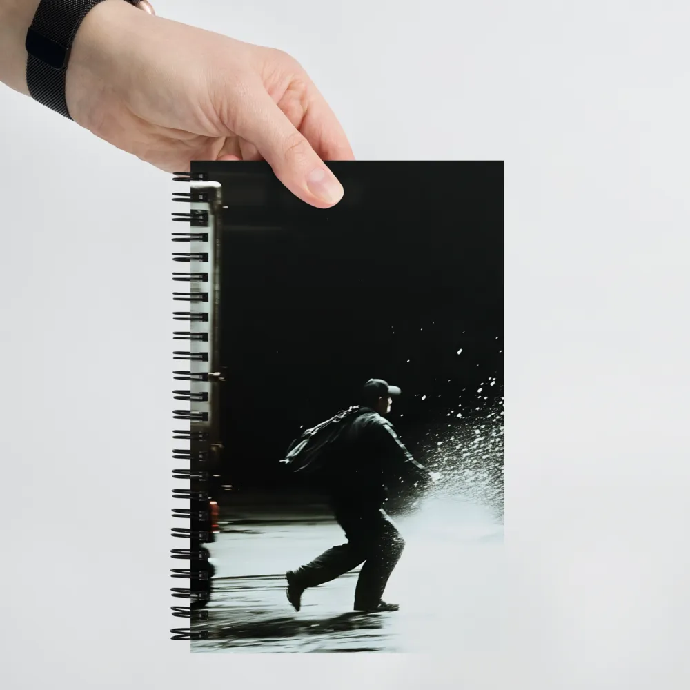 Urban Motion Blur 
 Spiral Notebook | 140 pages