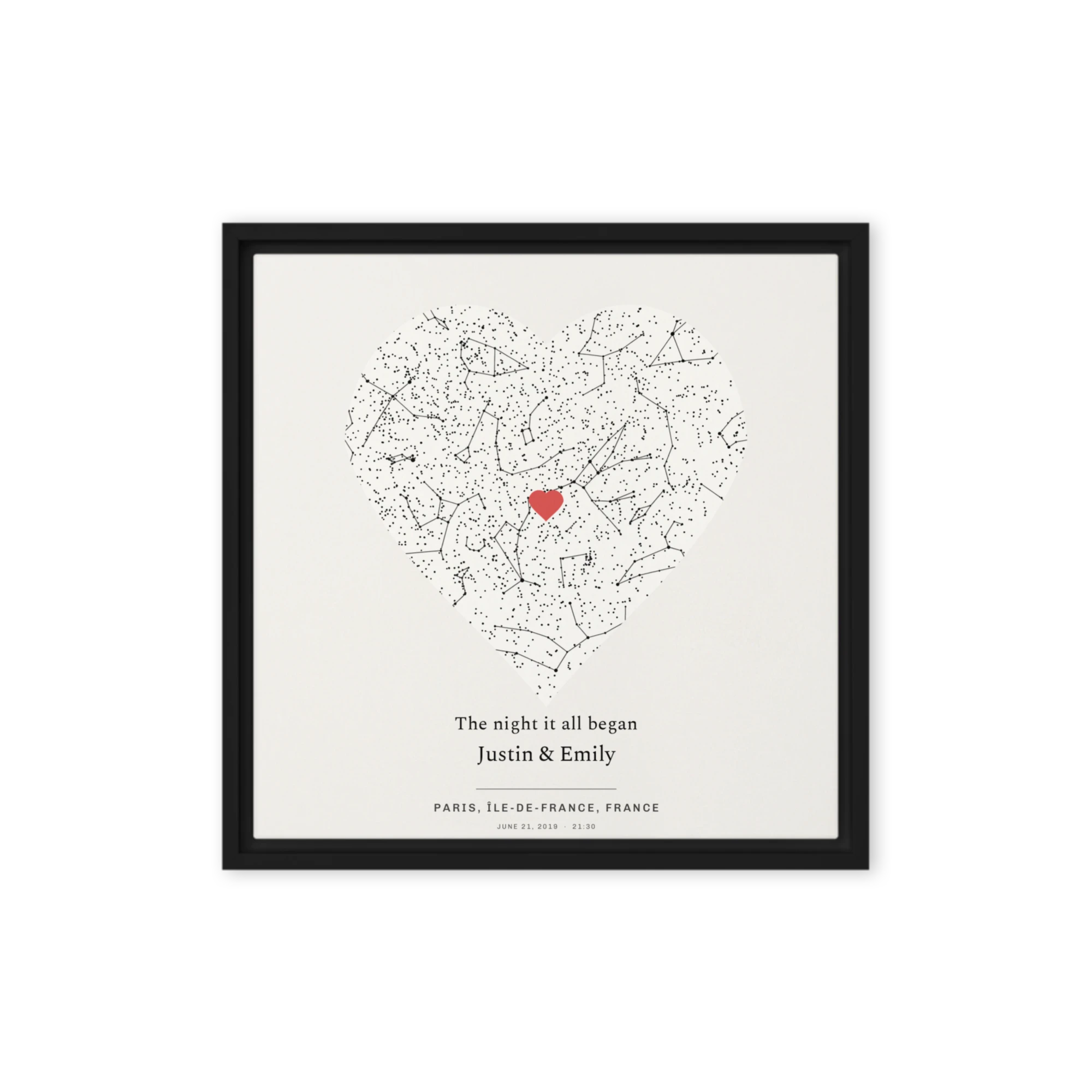 Star Map — Heart