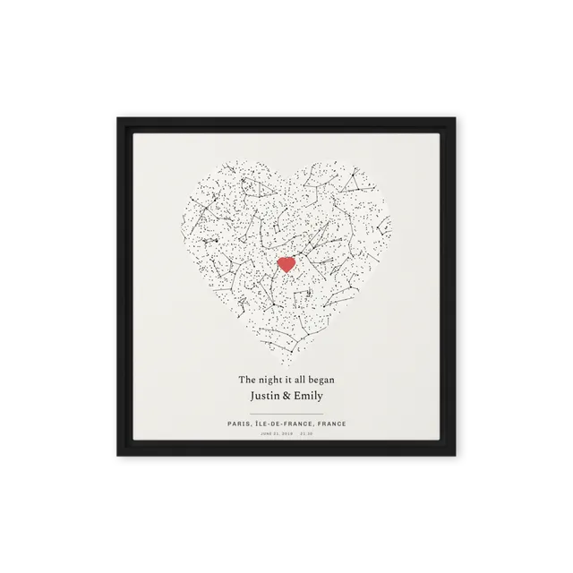 Star Map — Heart