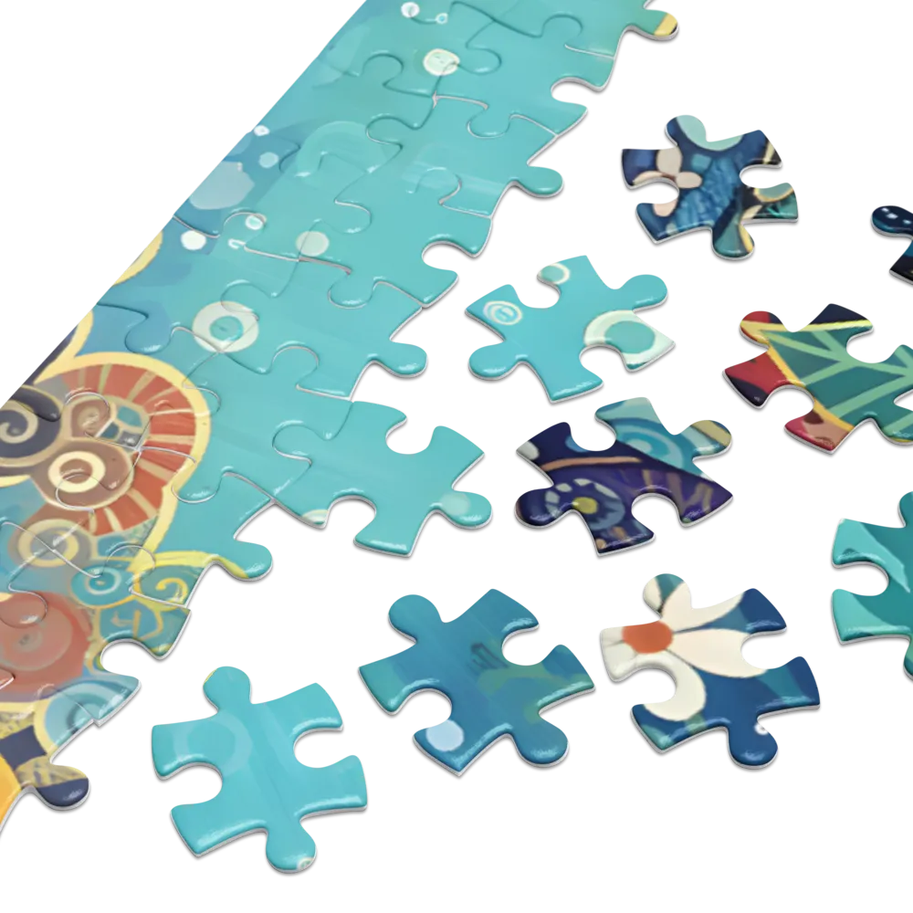 Ornate Dolphin | Jigsaw Puzzles