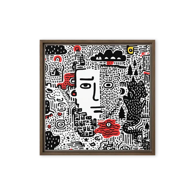 Mindscape Doodle | Art Print