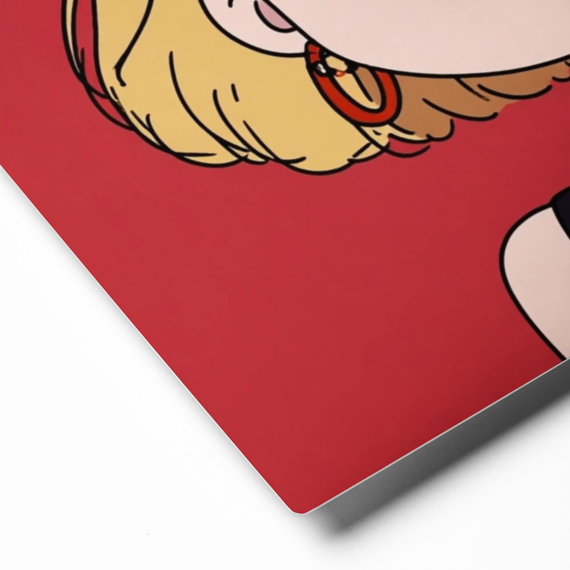 Blonde Anime Portrait | Art Print
