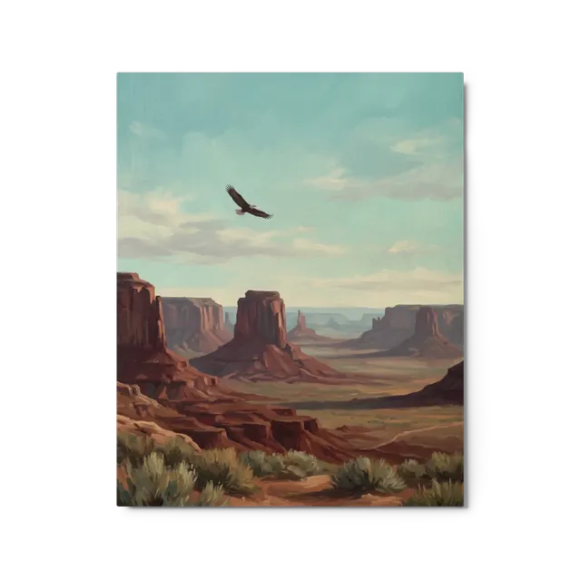 Soaring over Monument Valley | Art Print