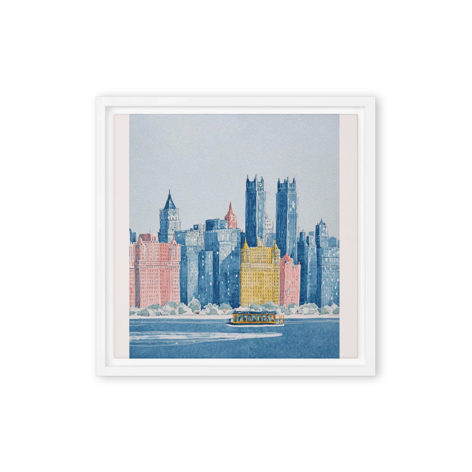 Waterfront Cityscape