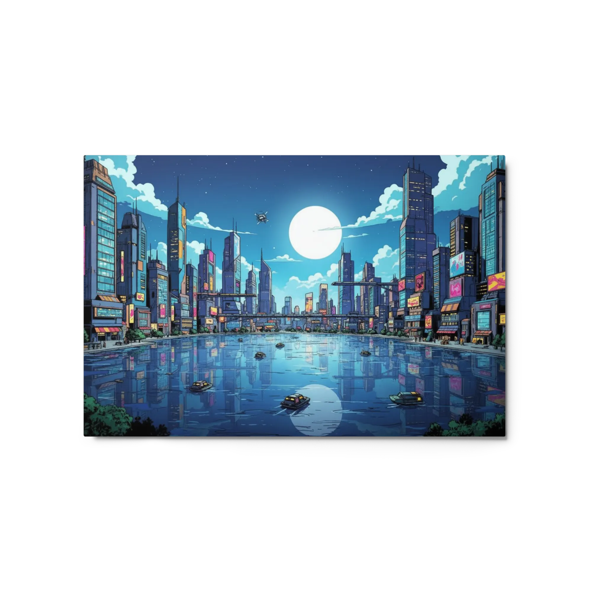 Neon Waterfront