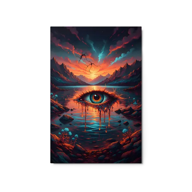Cosmic Eye Lake | Art Print