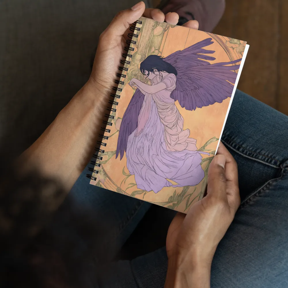 Whispers of a Winged Spirit 
 Spiral Notebook | 140 pages